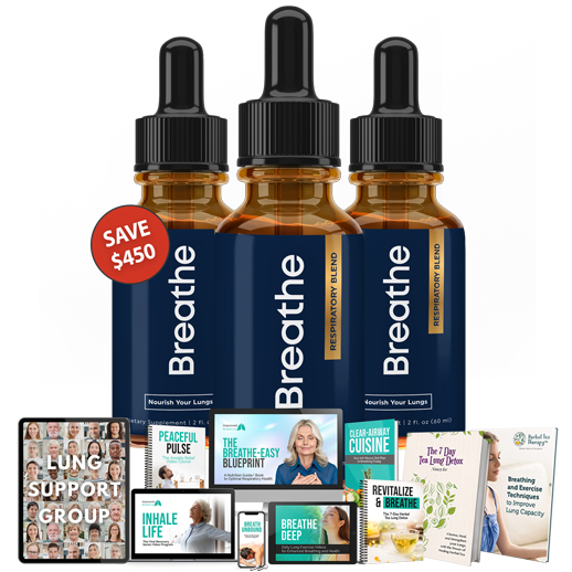 3 bottles of Breathe with bonuses